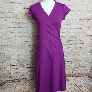 Athleta Sangria Nectar Faux Wrap